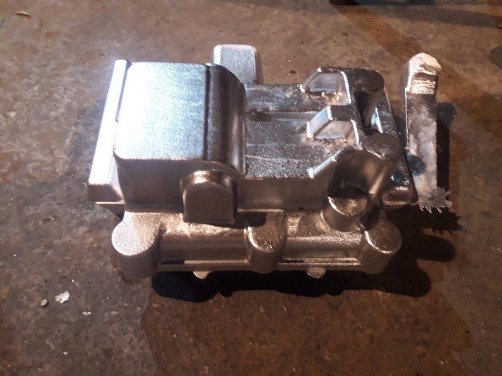 A product made by gravitational casting