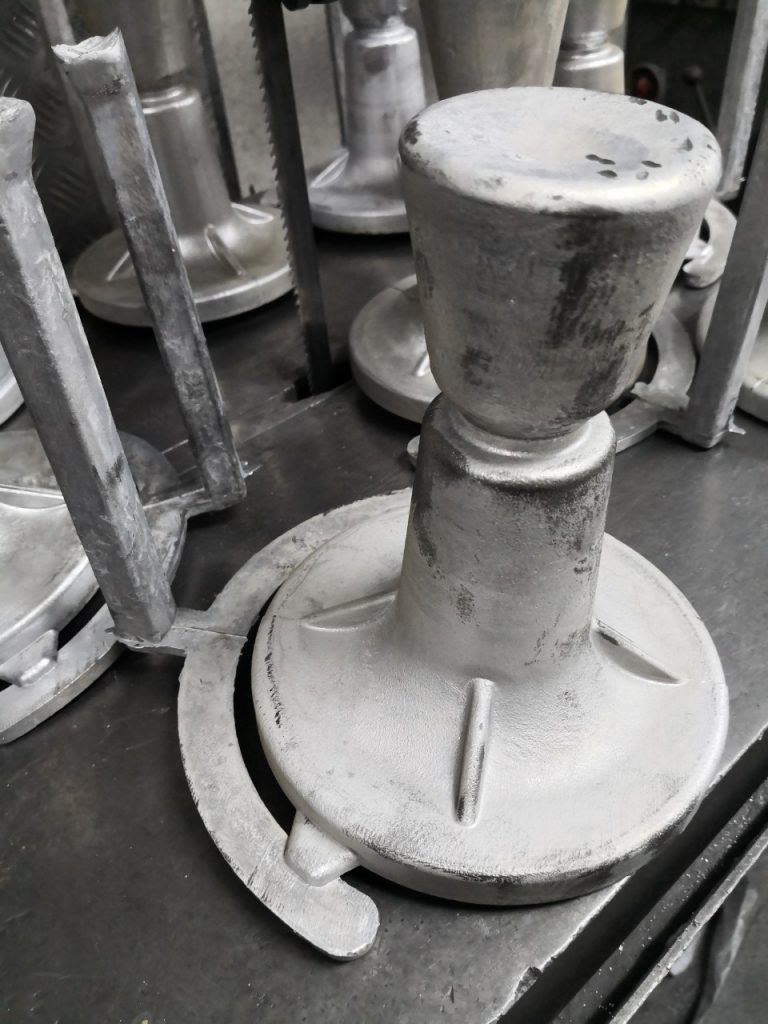 A product made by gravitational casting