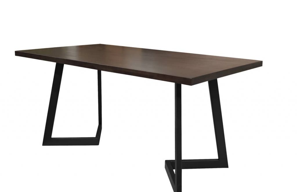 Table construction on a white background