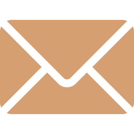 Mail icon in brown